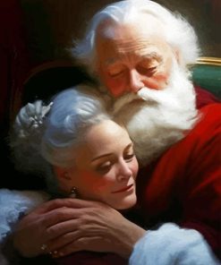 Mother and Father Christmas Diamond Painting