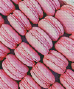 Pink Macarons Diamond Painting