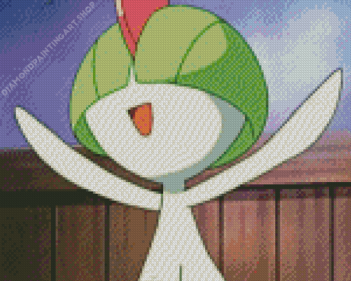 Ralts Pokemon Diamond Painting