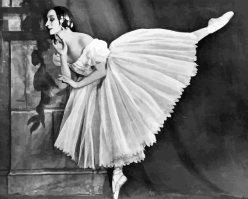 Russian Dancer Anna Pavlova Diamond Painting