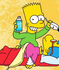 Simpsons Bart Diamond Painting