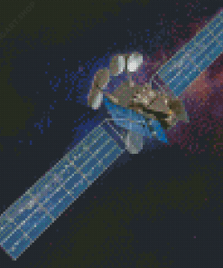 Space Satellite Diamond Painting