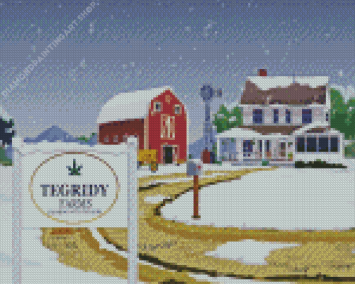 Tegridy Farms Diamond Painting