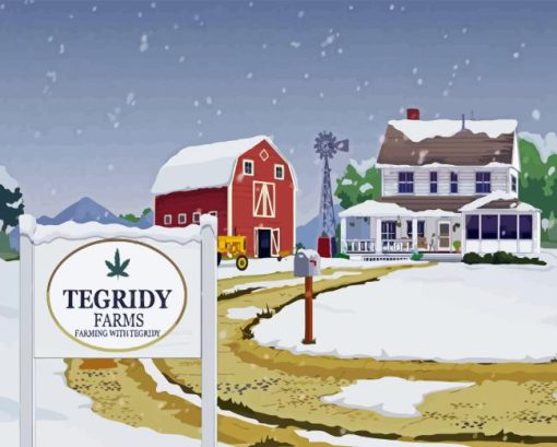 Tegridy Farms Diamond Painting