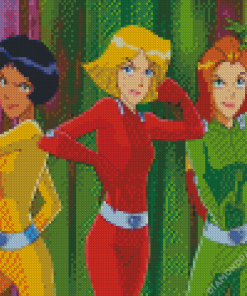 Totally Spies Diamond Painting