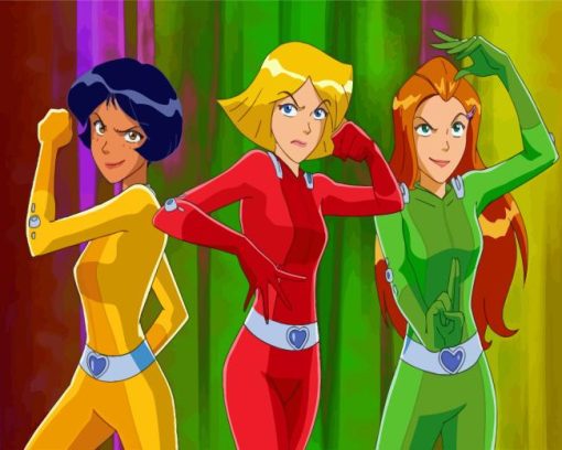 Totally Spies Diamond Painting