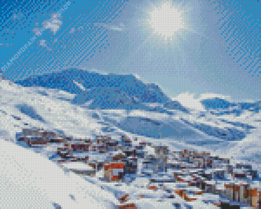 Val Thorens Diamond Painting