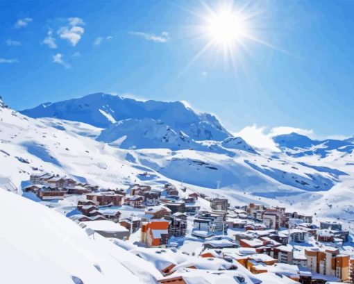 Val Thorens Diamond Painting