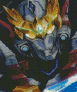 Gridman Anime Diamond Painting