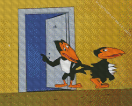 Heckle and Jeckle Diamond Painting