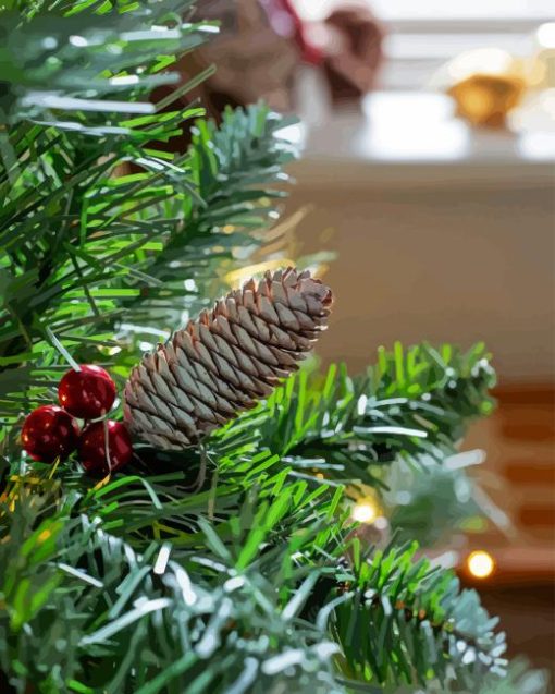 Pine Cones Diamond Painting