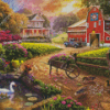 Quaint Farm Diamond Painting