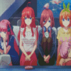 Quintessential Quintuplets Diamond Painting