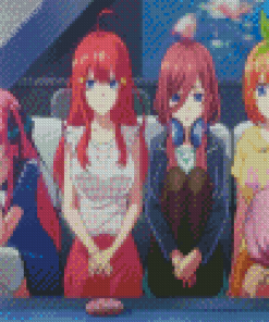 Quintessential Quintuplets Diamond Painting