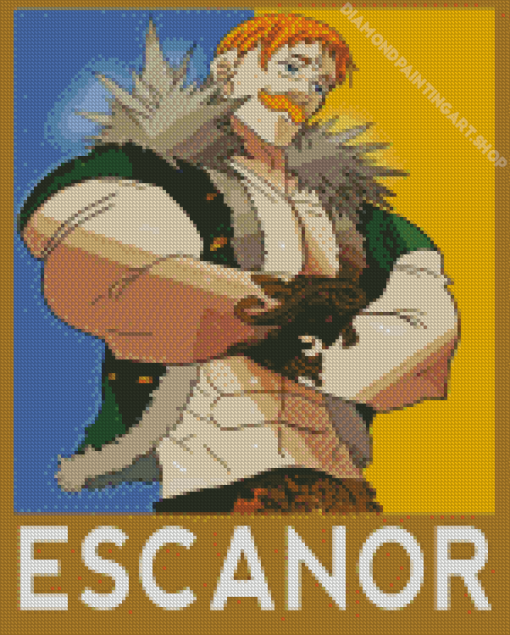 Escanor Character Diamond Painting