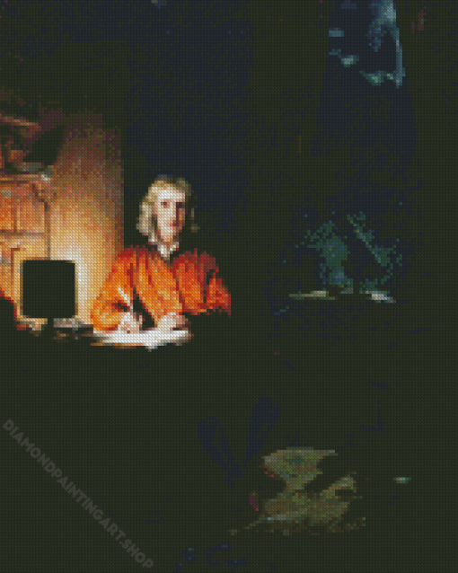 Isaac Newton Diamond Painting