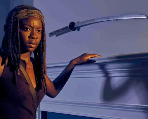 Michonne Diamond Painting