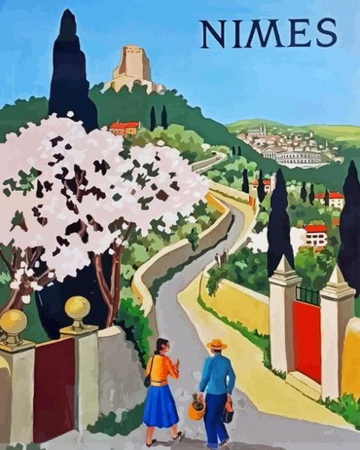 Nimes Poster Diamond Painting