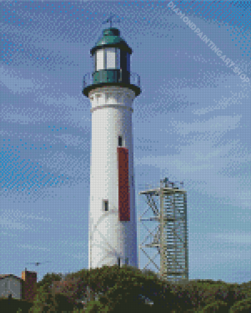 Queenscliff White Lighthouse Diamond Painting