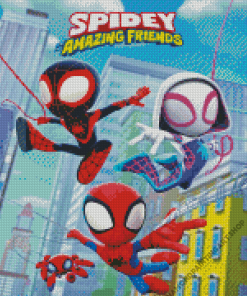 Spidey and His Amazing Friends Diamond Painting