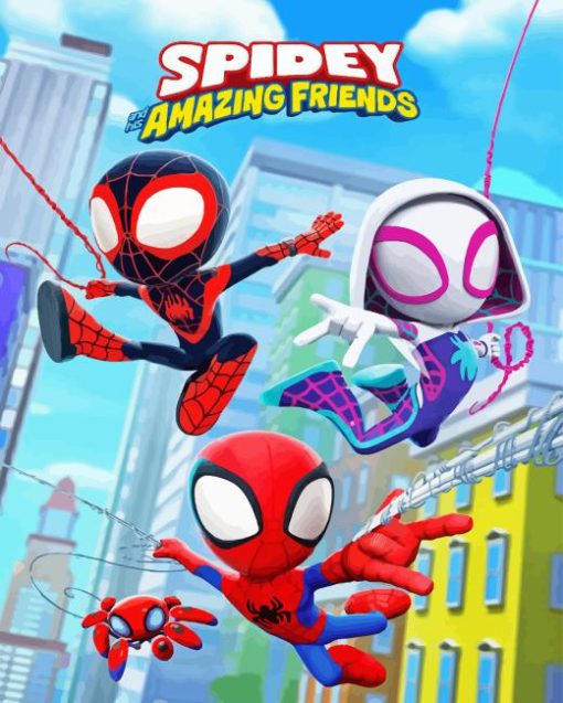 Spidey and His Amazing Friends Diamond Painting