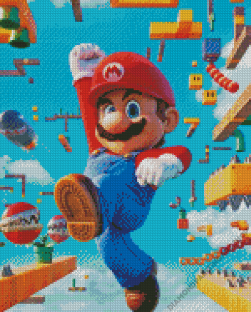 The Super Mario Movie Diamond Painting