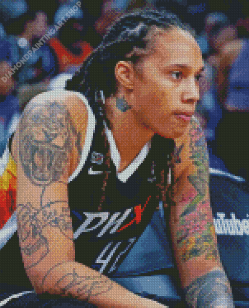 Brittney Griner Diamond Painting