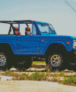 Old Ford Bronco Diamond Painting