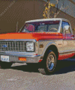 1972 Truck Diamond Painting