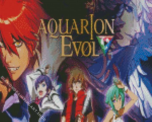 Aquarion Evol Poster Diamond Painting