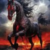 Devil Horse Diamond Painting