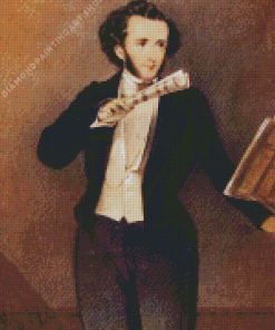 Felix Mendelssohn Pianist Diamond Painting