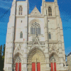 Nantes Cathedral Building Diamond Painting
