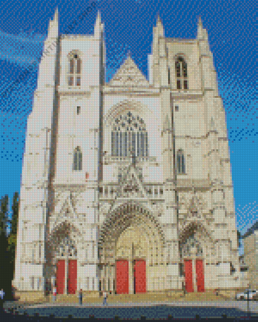 Nantes Cathedral Building Diamond Painting