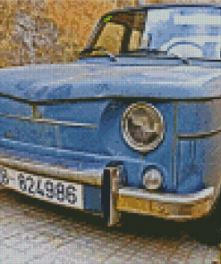 Old Renault 8 Diamond Painting