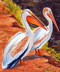 Pelican Birds Art Diamond Painting