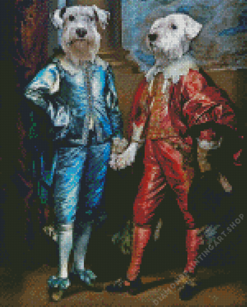 Royal Sealyham Terriers Diamond Painting