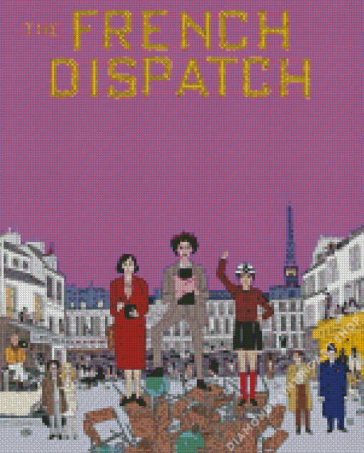 The French Dispatch Diamond Painting