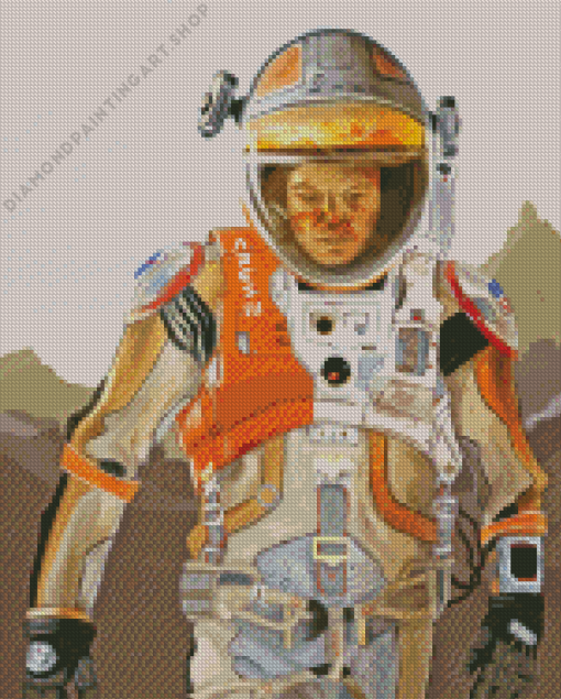 The Martian Mark Diamond Painting