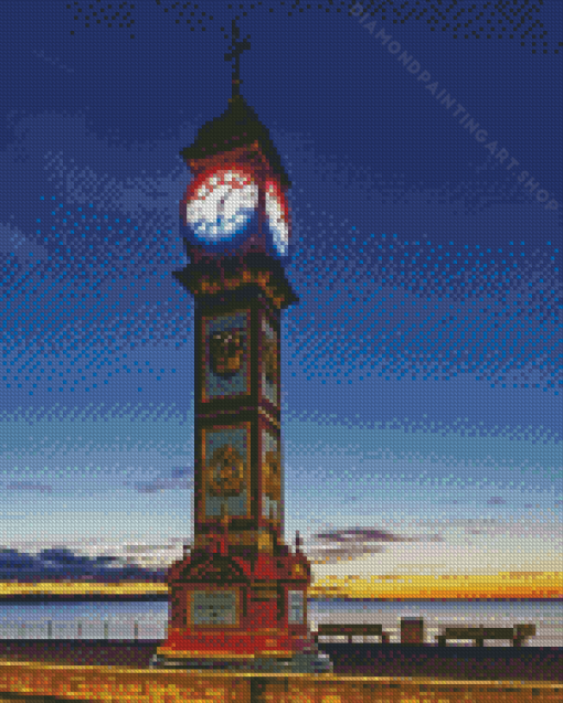 Weymouth Jubilee Clock Diamond Painting