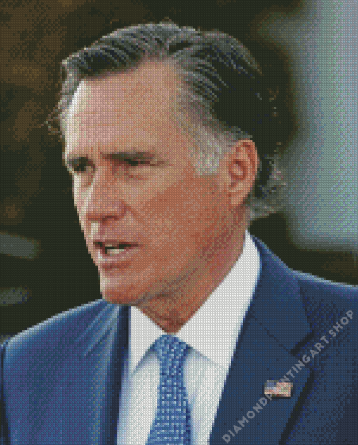 Mitt Romney Diamond Painting