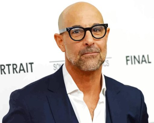 Stanley Tucci Diamond Painting