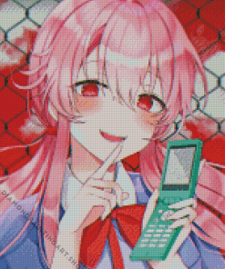 Yuno Gasai Anime Diamond Painting