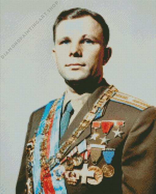Yuri Gagarin Diamond Painting