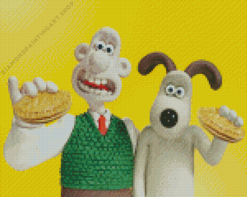 Wallace and Gromit series Diamond Painting