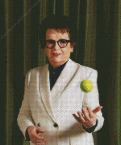 Billie Jean King Diamond Painting