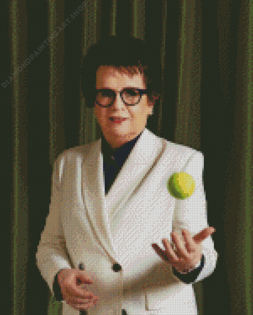 Billie Jean King Diamond Painting