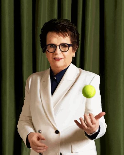 Billie Jean King Diamond Painting