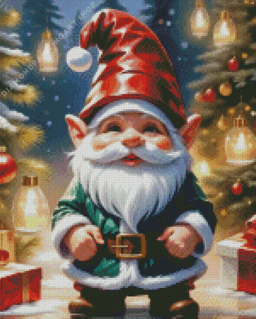 Christmas Dwarf Diamond Painting