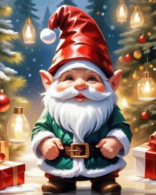 Christmas Dwarf Diamond Painting